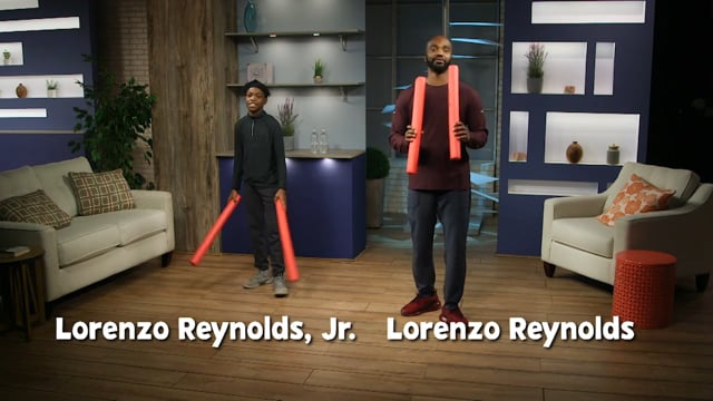 Pool Noodle Fitness with Lorenzo