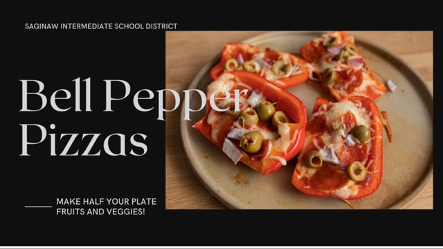 Bell Pepper Pizza with Mrs. Blumer SISD